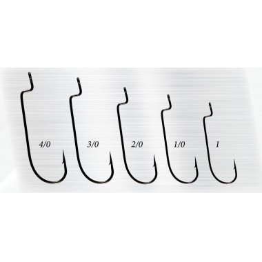 Baitsfishing Hook Model - O´Shaughnessy Worm - Black Nickel