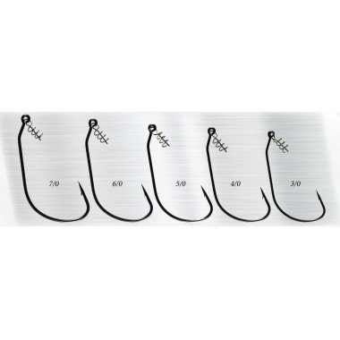 Baitsfishing Hook Model - Swimbaits Spring Hook - Black Nickel