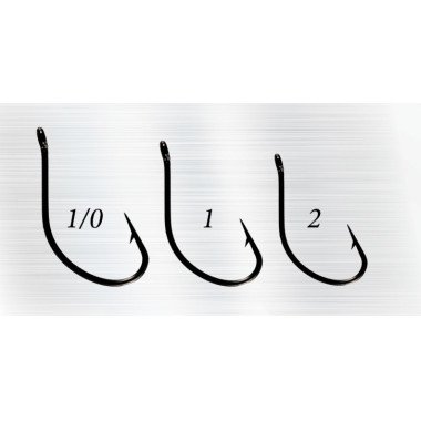 Baitsfishing Hook Model - Drop/Split Shot Hook - Black Nickel