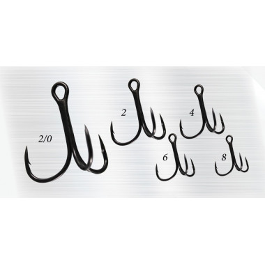 Modelo Anzuelo Baitsfishing - Triple Hook 7547 - Black Nickel