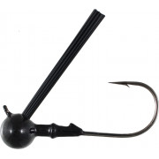 Anzuelo Baitsfishing - Football Jig Head - 1/2 oz - 4/0 - Black / Red Flake - 2pcs