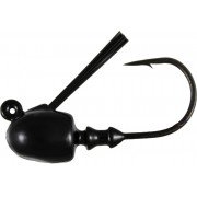 Anzuelo Baitsfishing - Technical Casting Jig - 1/2 oz - 3/0 - Black / Red Flake - 2pcs