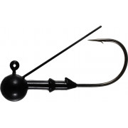 Tungsten Baitsfishing - Resin Finesse Jig - 3/16 oz - 2/0 - Black - 2pcs