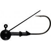 Tungsten Baitsfishing - Resin Finesse Jig - 3/16 oz - 2/0 - Black - 2pcs