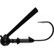 Tungsten Baitsfishing - Pure Football - 1/2 oz - 4/0 - Black - 2pcs